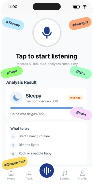BabySense app
